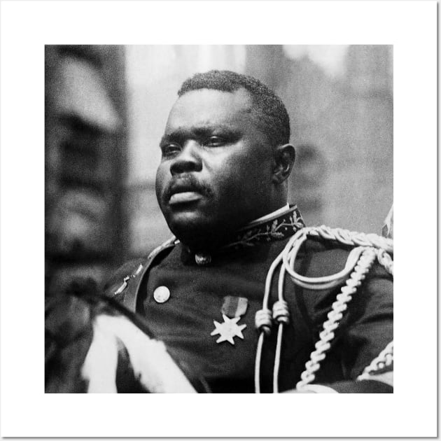 Marcus Garvey | Black History Wall Art by Vizewls